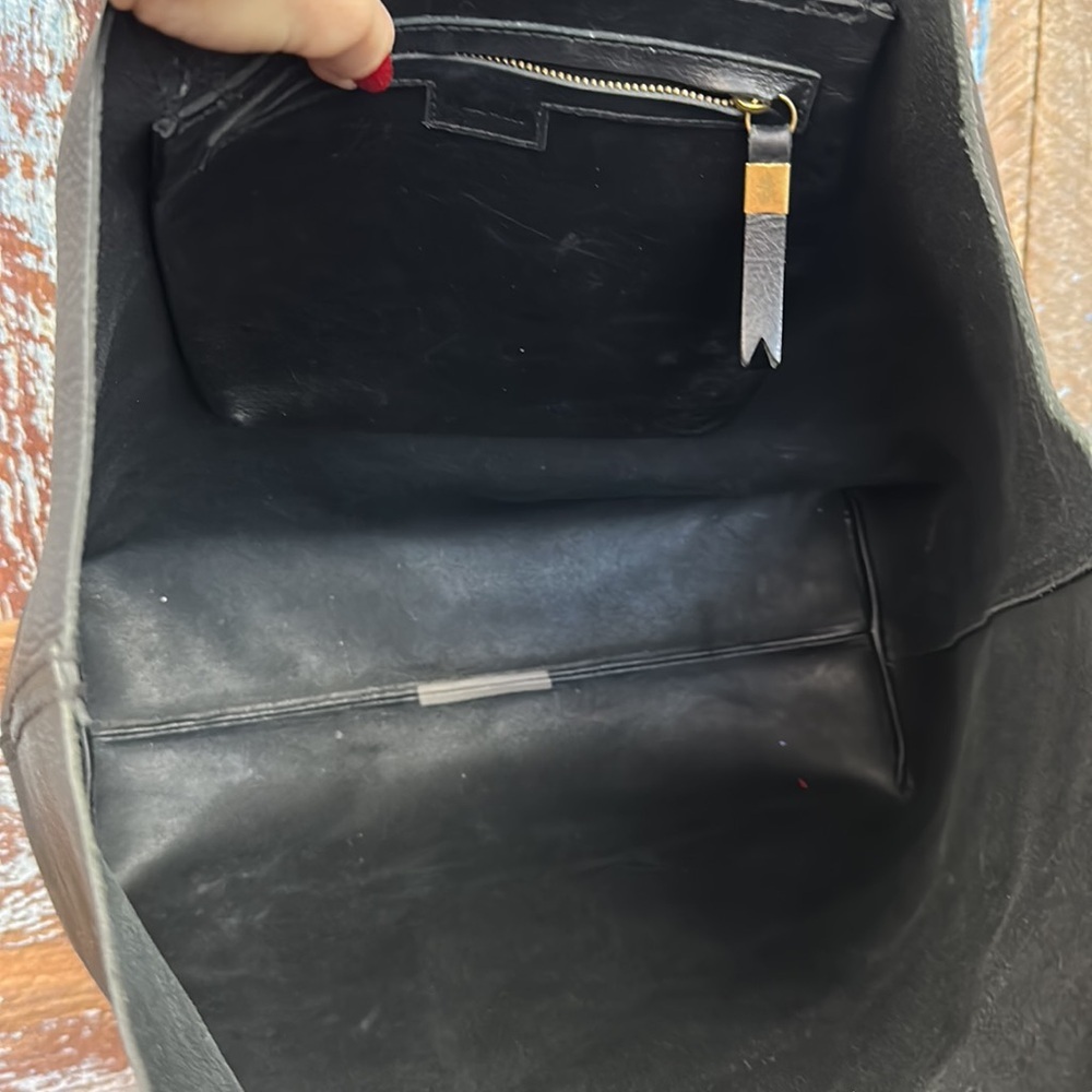 Madewell Black and Gray Tote Bag - Picture 11 of 12